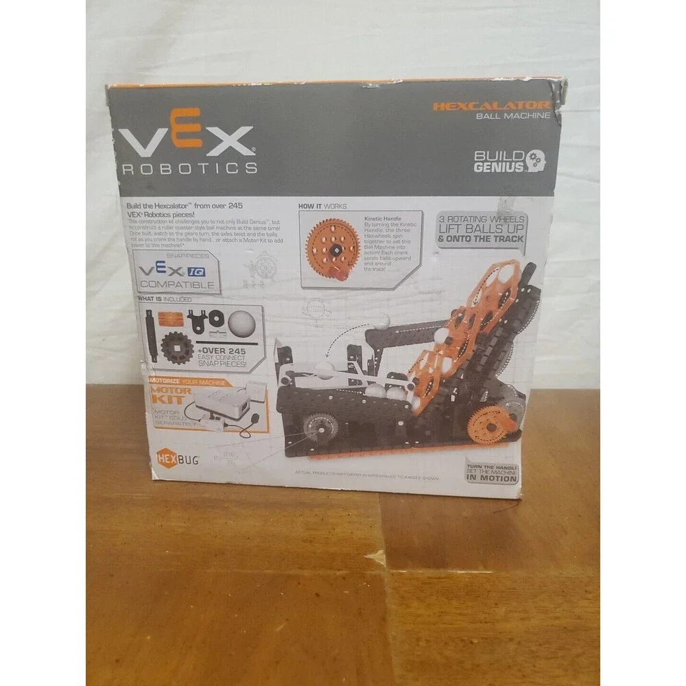 Hexbug Stem 406-4206 VEX Robotics Hexcalator Ball Machine-Dragonfly Gyrocopt Com